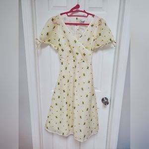 Petite Studio Lottie Dress (Ivory Organza) Size M